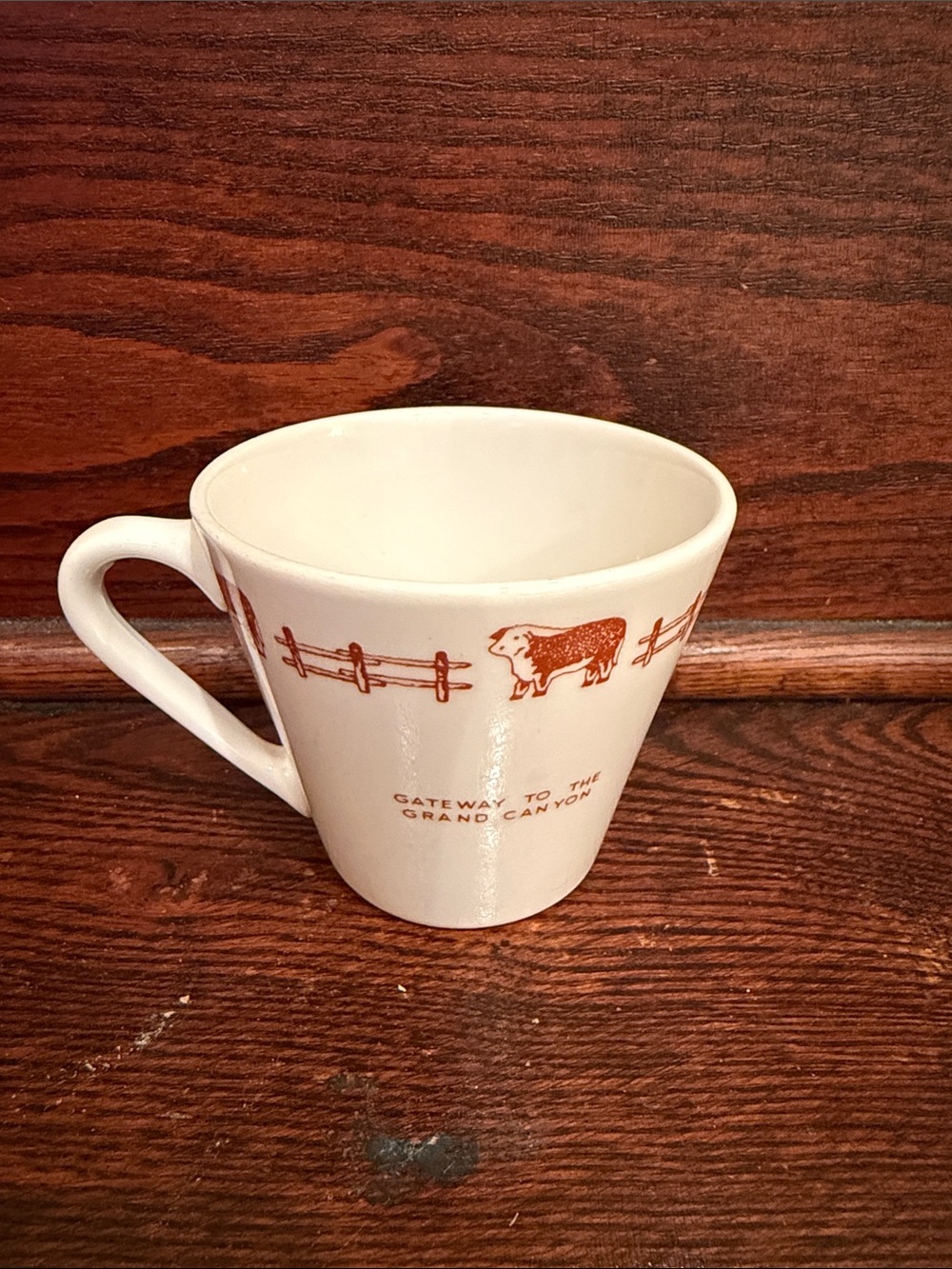 Vintage Rod’s Steak House Williams Arizona Syracuse China Syralite Mug Route 66